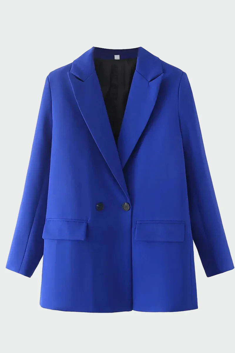 Chaqueta oversize de línea moderna