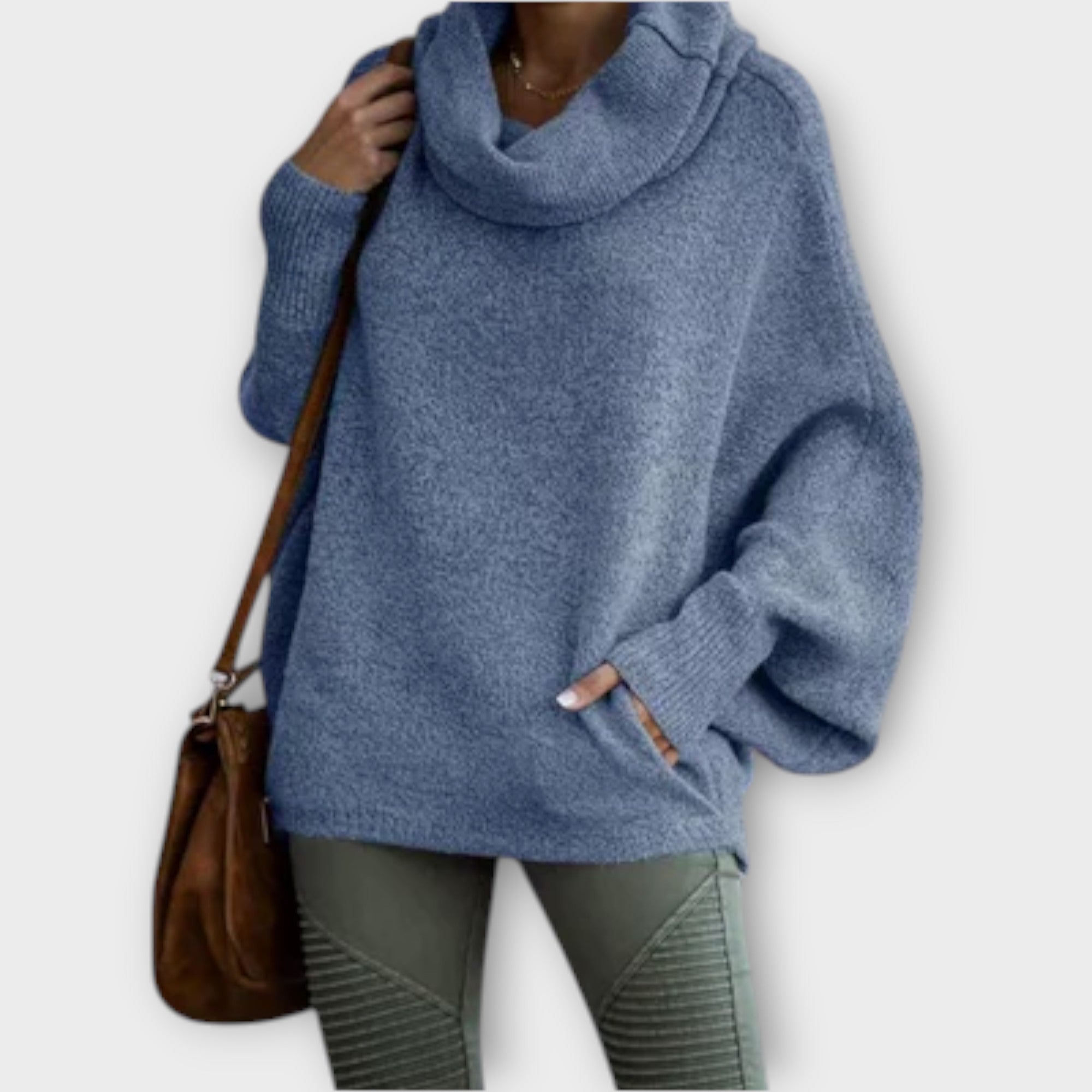 Ulrike - Elegante suéter de cuello alto para mujer