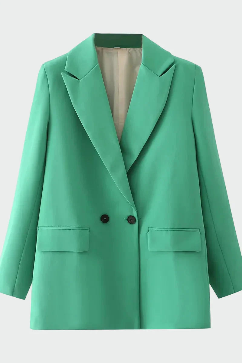 Chaqueta oversize de línea moderna