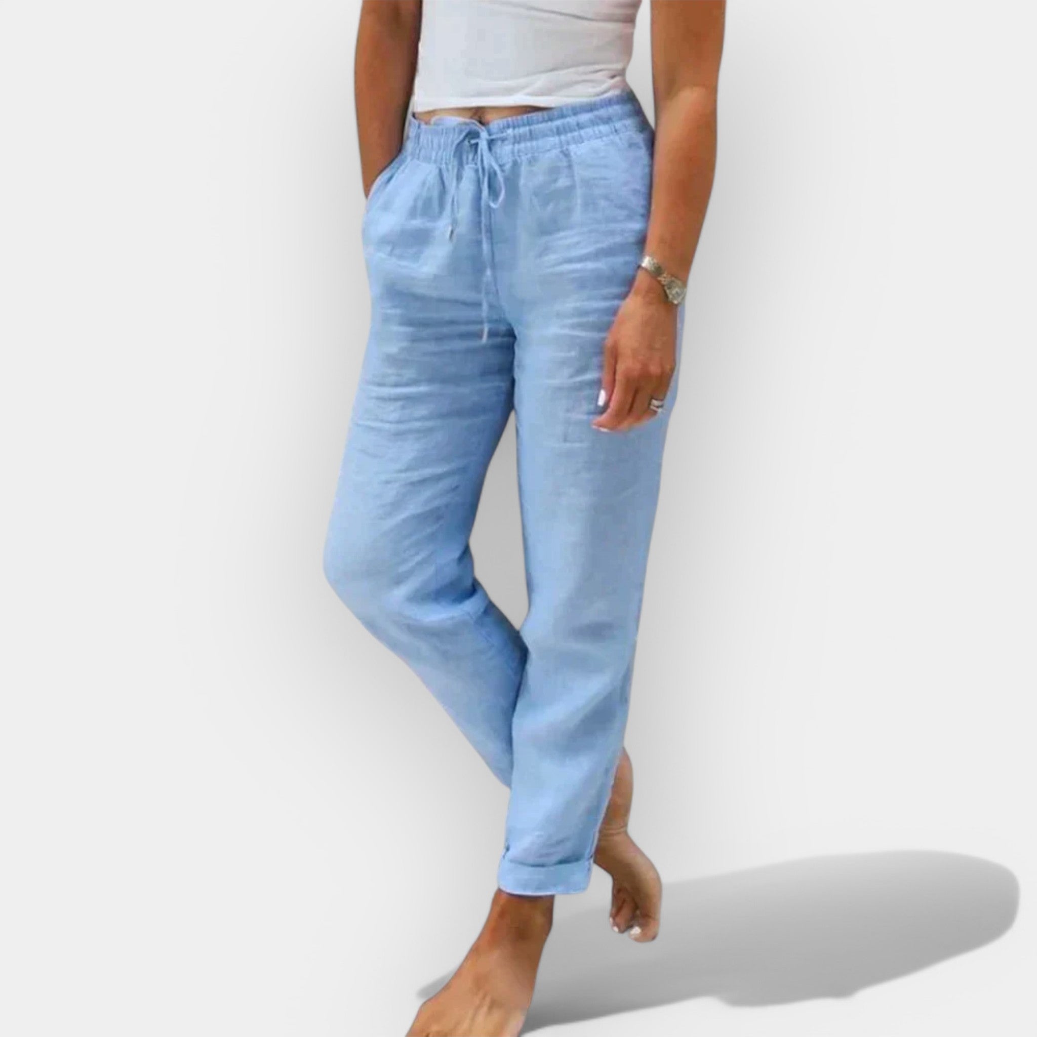 Pantalón Casual de Lino