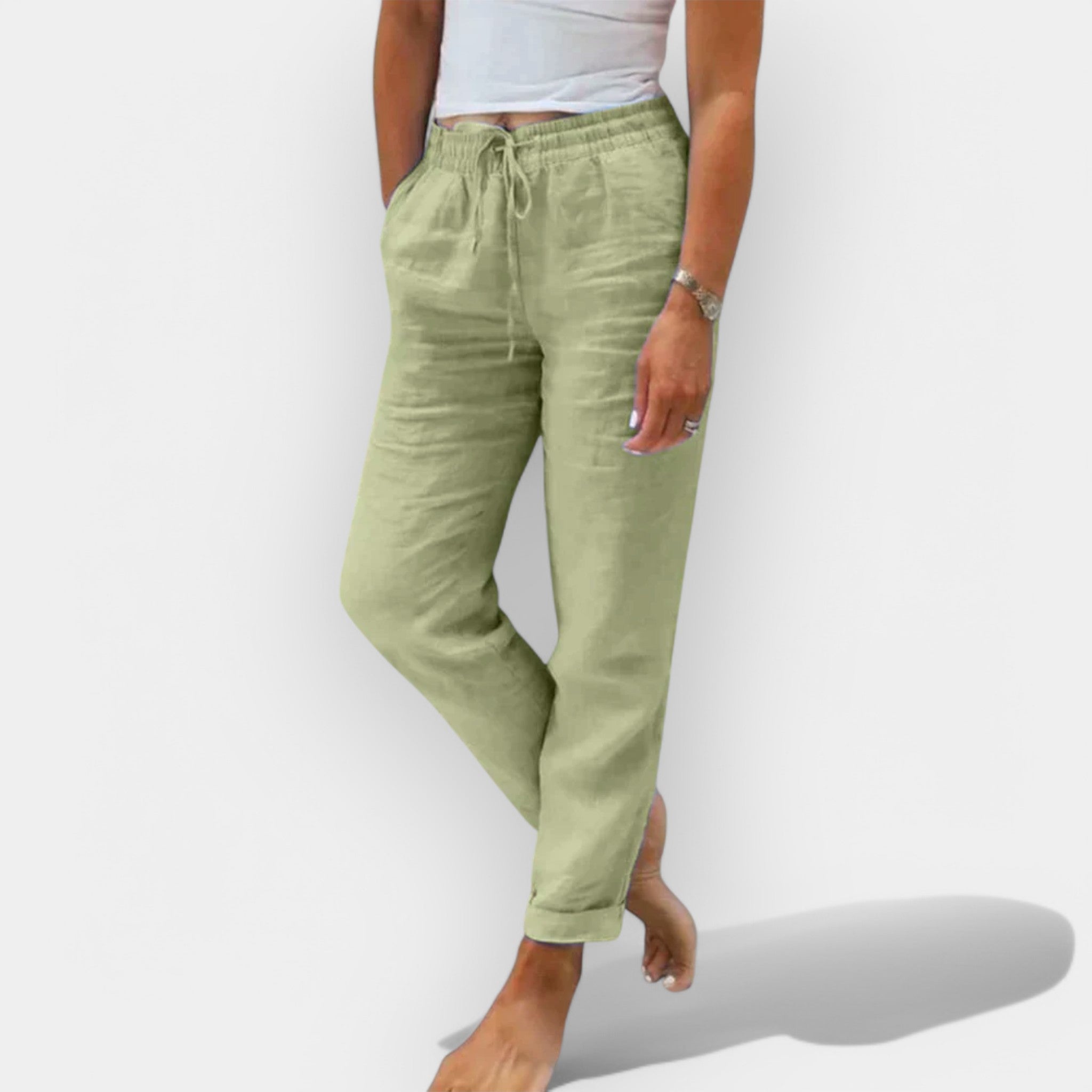 Pantalón Casual de Lino