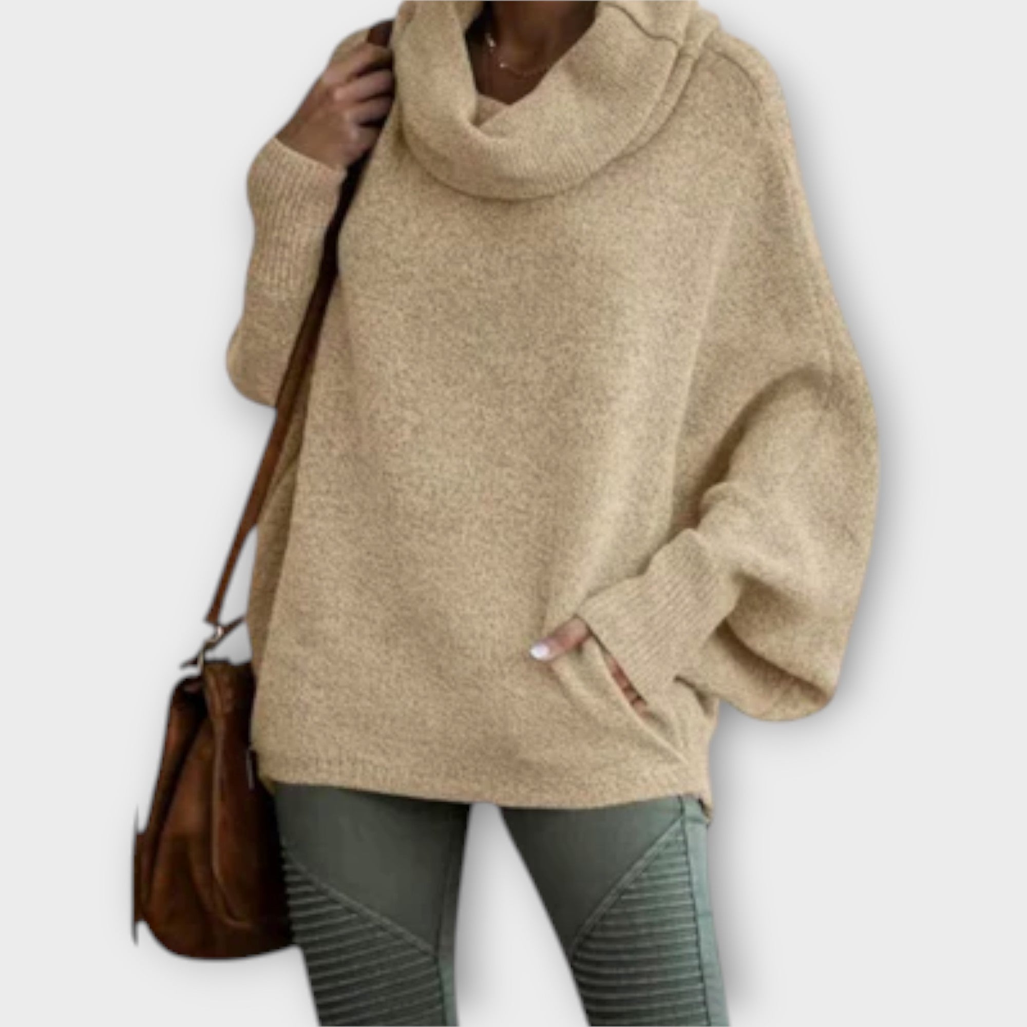 Ulrike - Elegante suéter de cuello alto para mujer