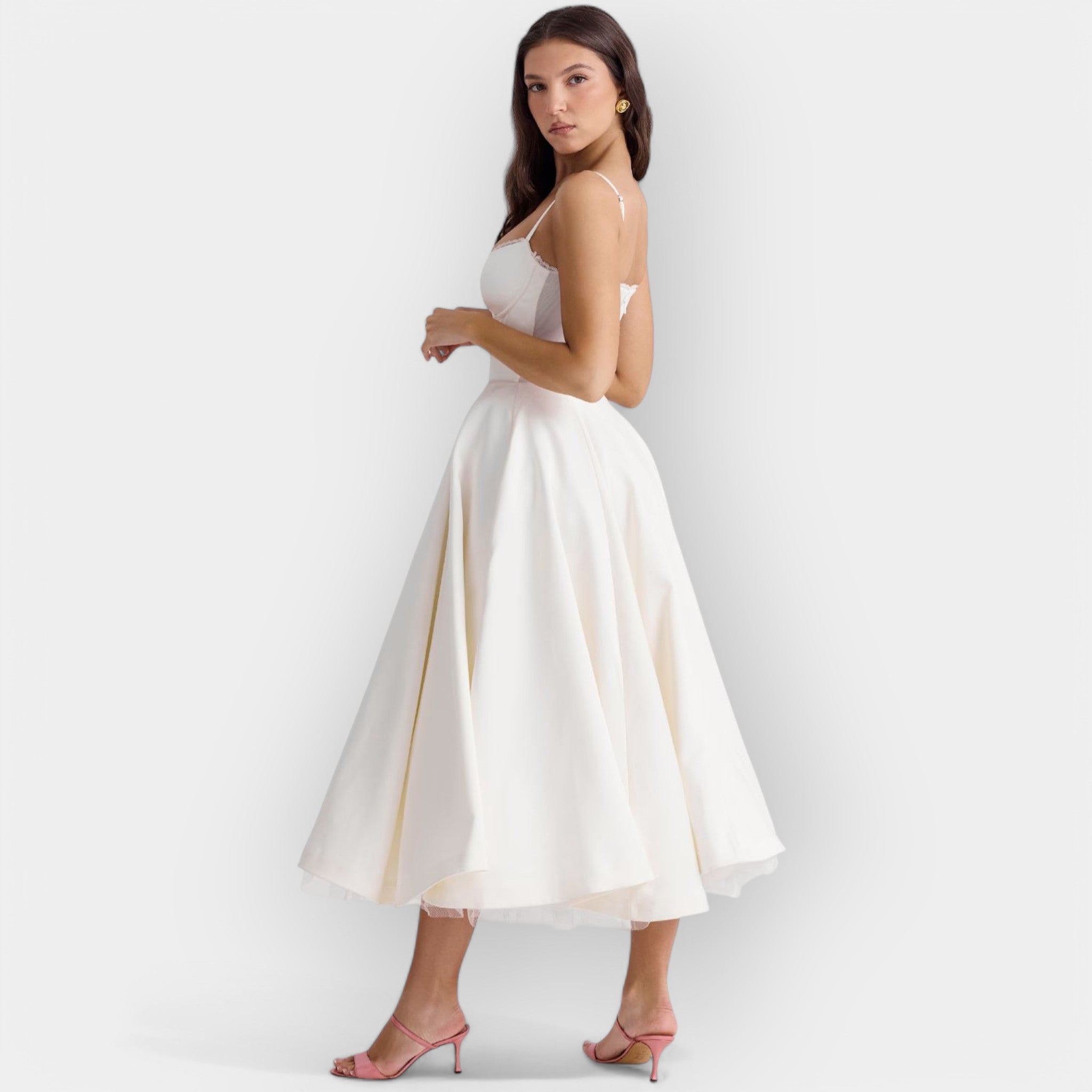 Vestido Midi Simple y Elegante