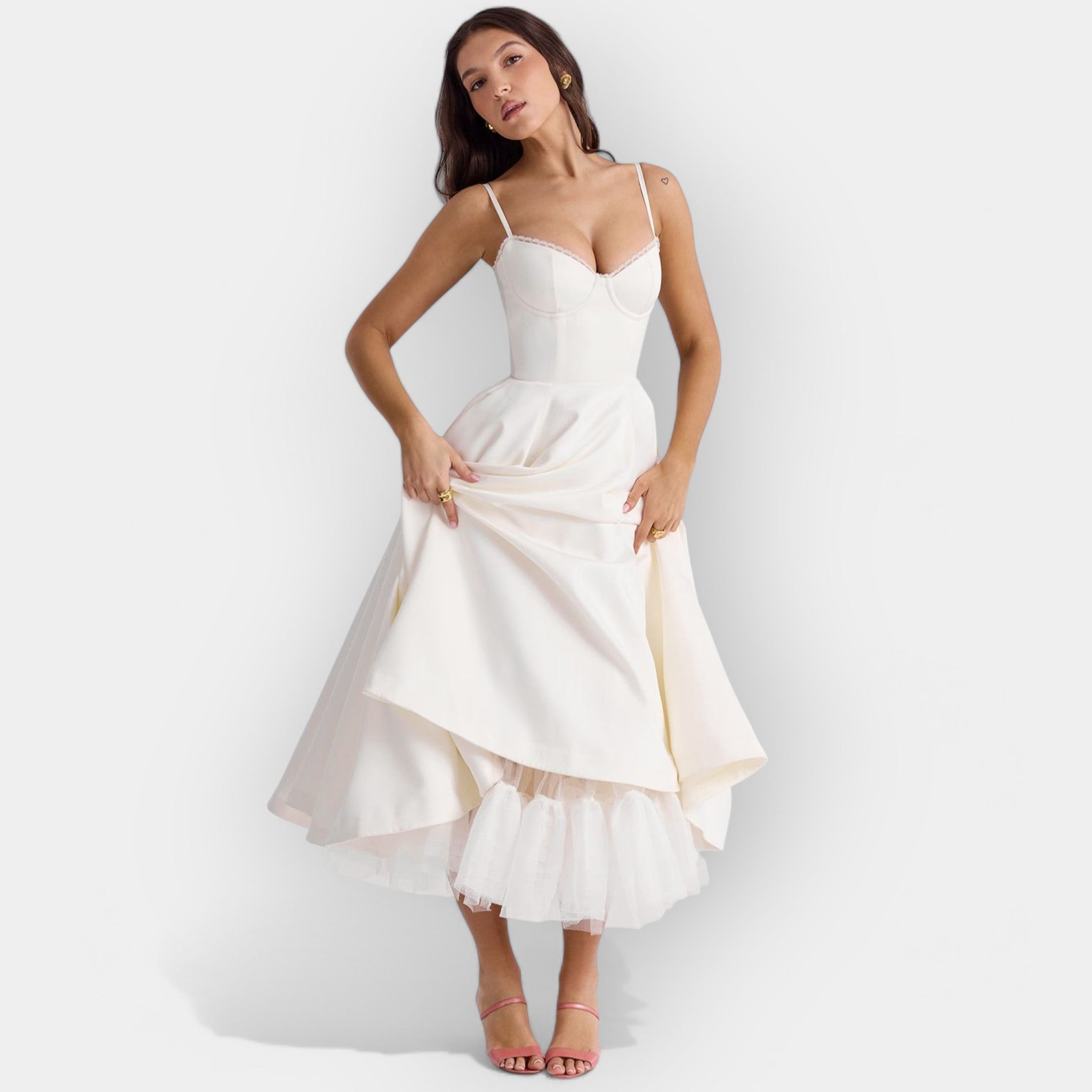 Vestido Midi Simple y Elegante