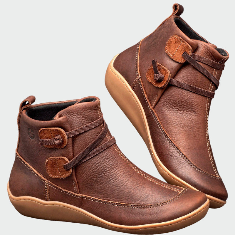 Botas ortopédicas de cuero de primera calidad