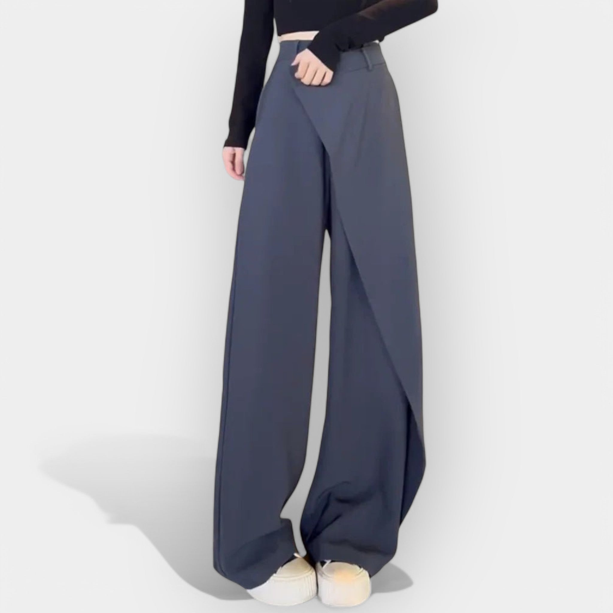 Pantalones Casual de Talle Bajo
