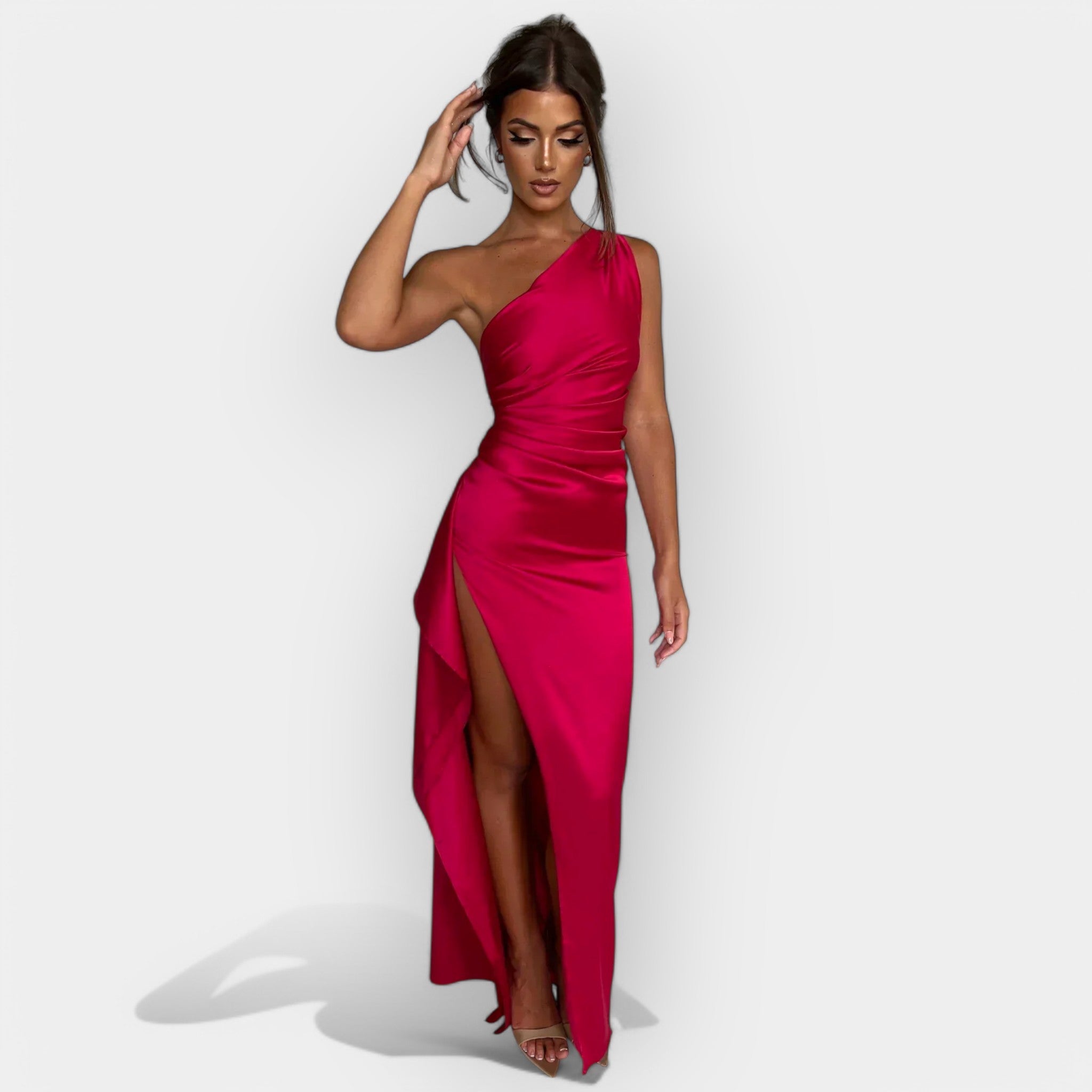 Vestido de Satén Elegante