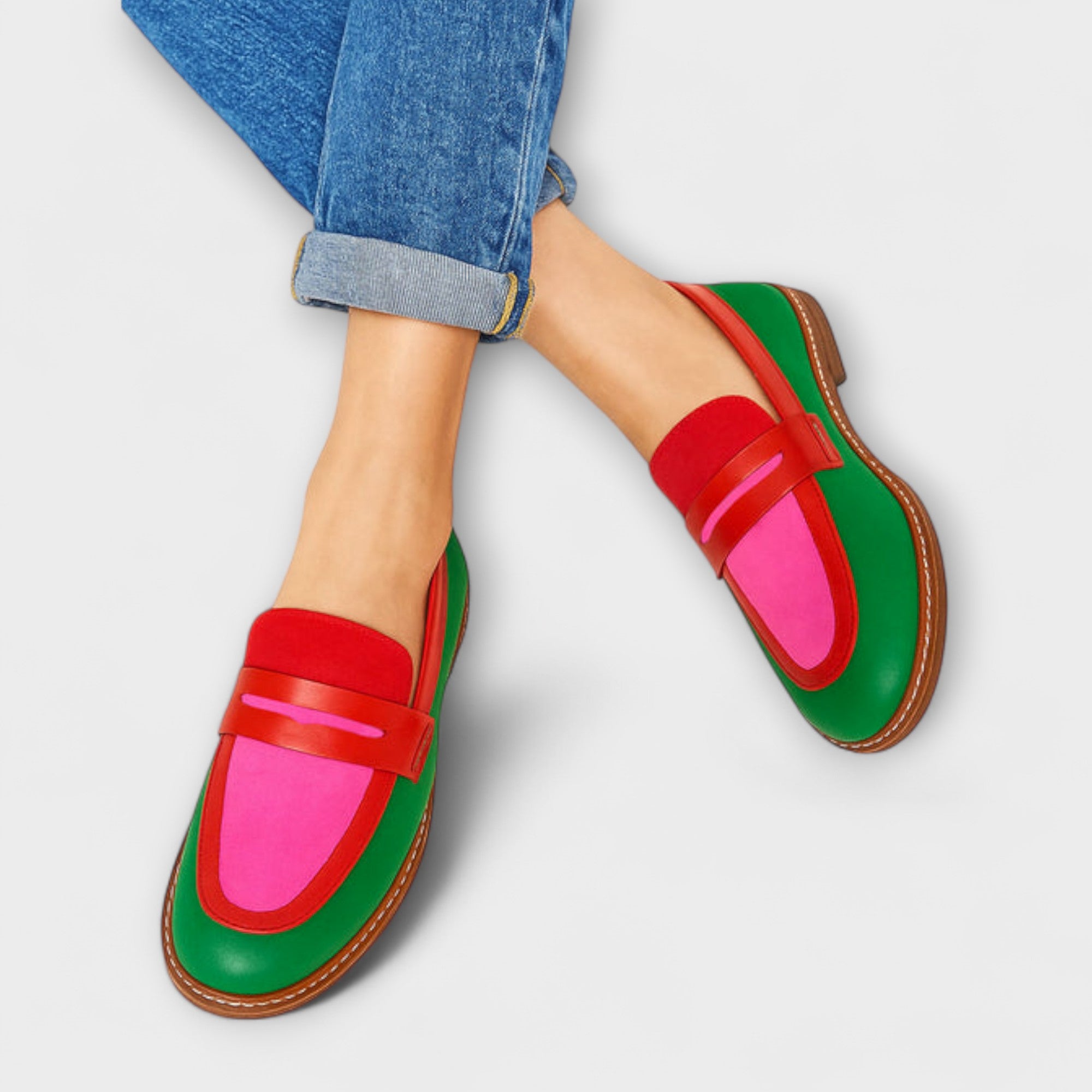 Nyla – Mocasines de estilo casual