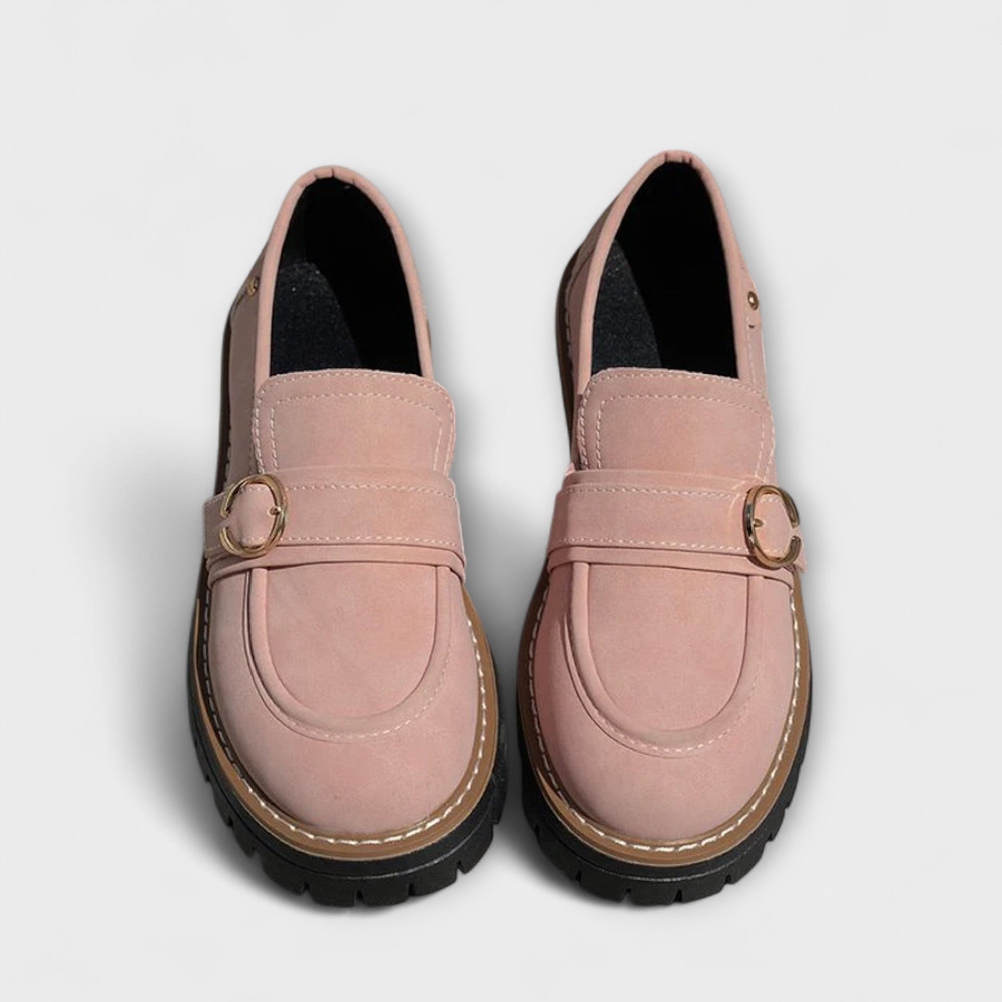 Laura – Mocasines casuales de punta redonda
