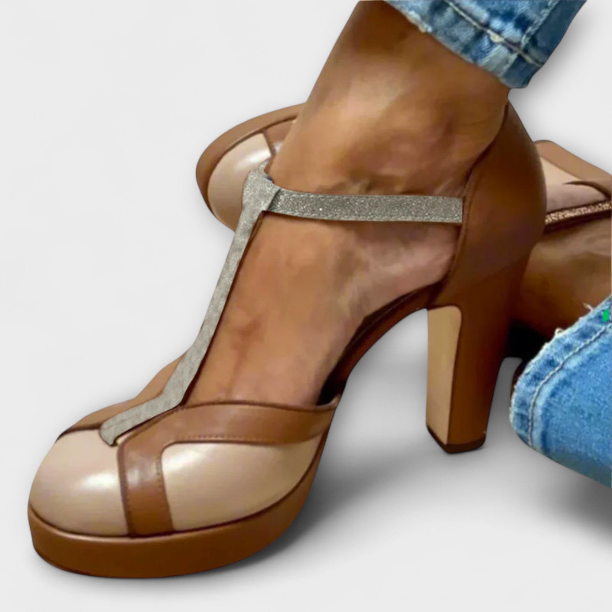 Zapatos de tacón elegantes y cómodos