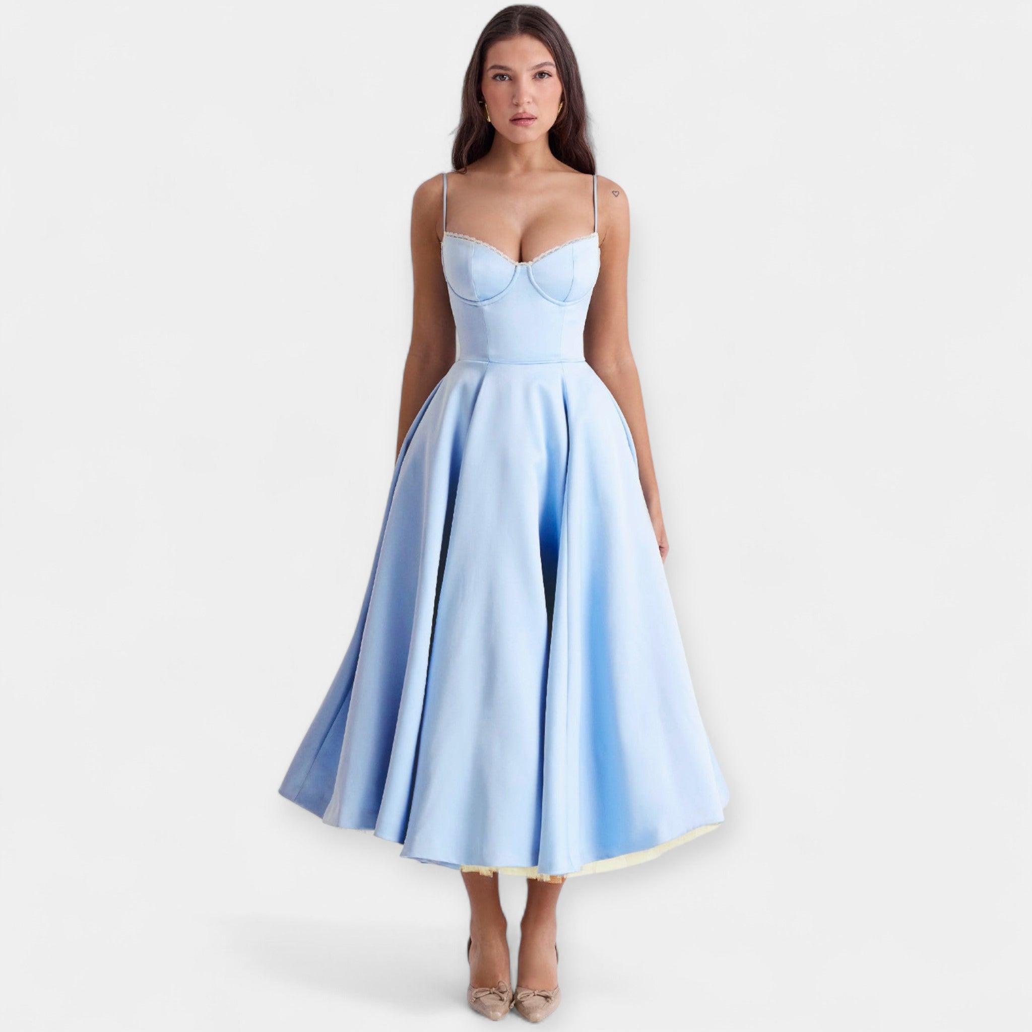 Vestido Romántico con Tul