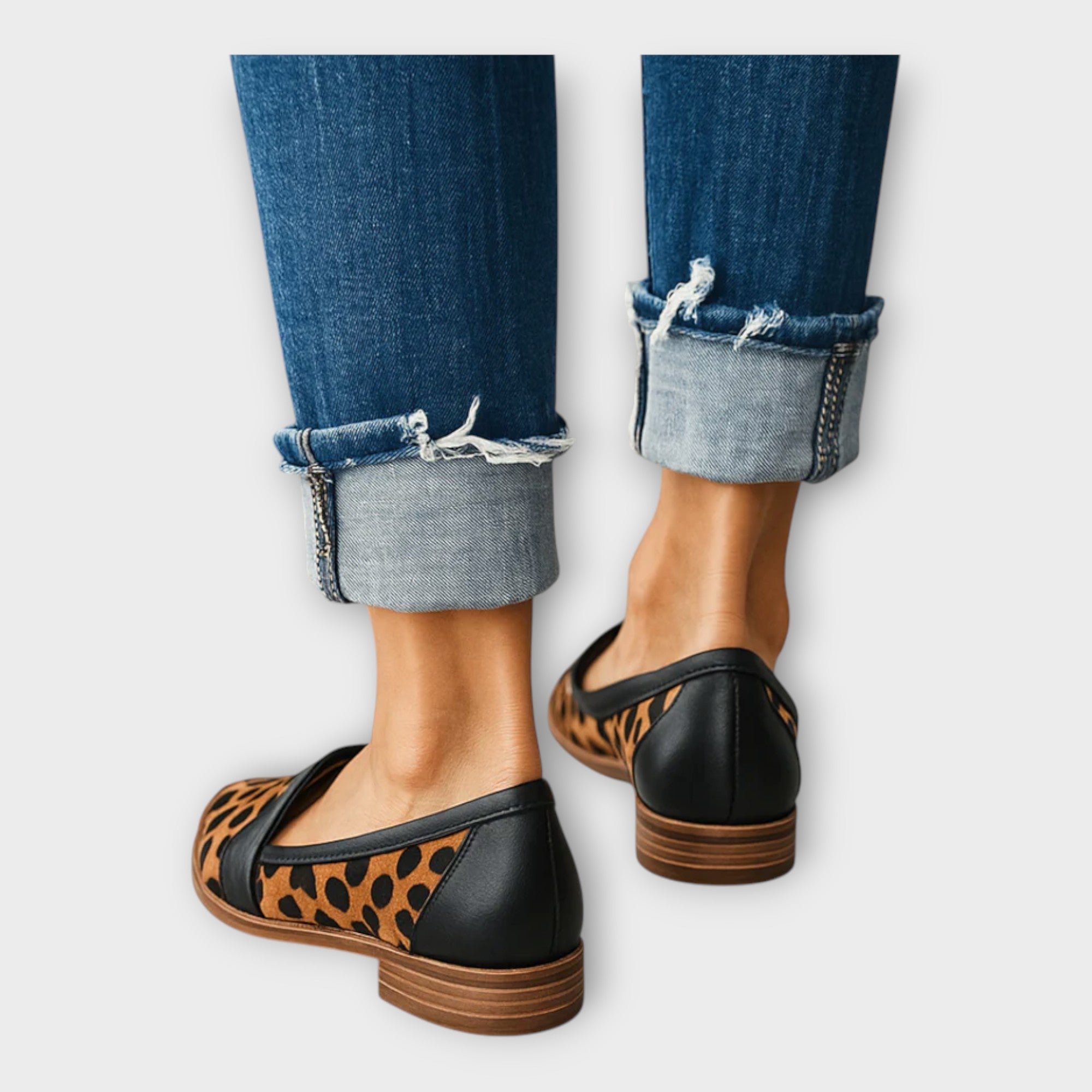 Mocasines elegantes con una línea moderna