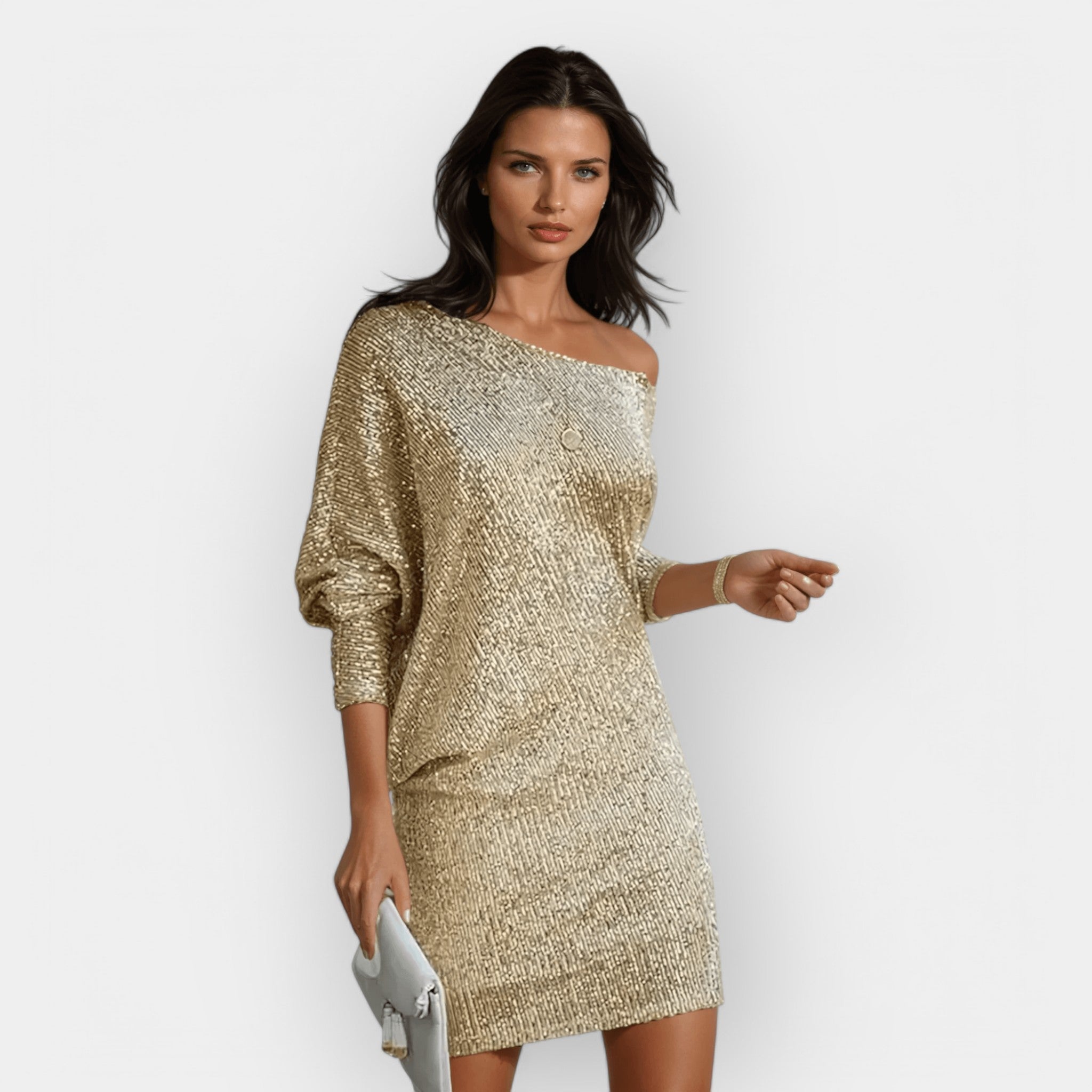Vestido de Lentejuelas Impactante