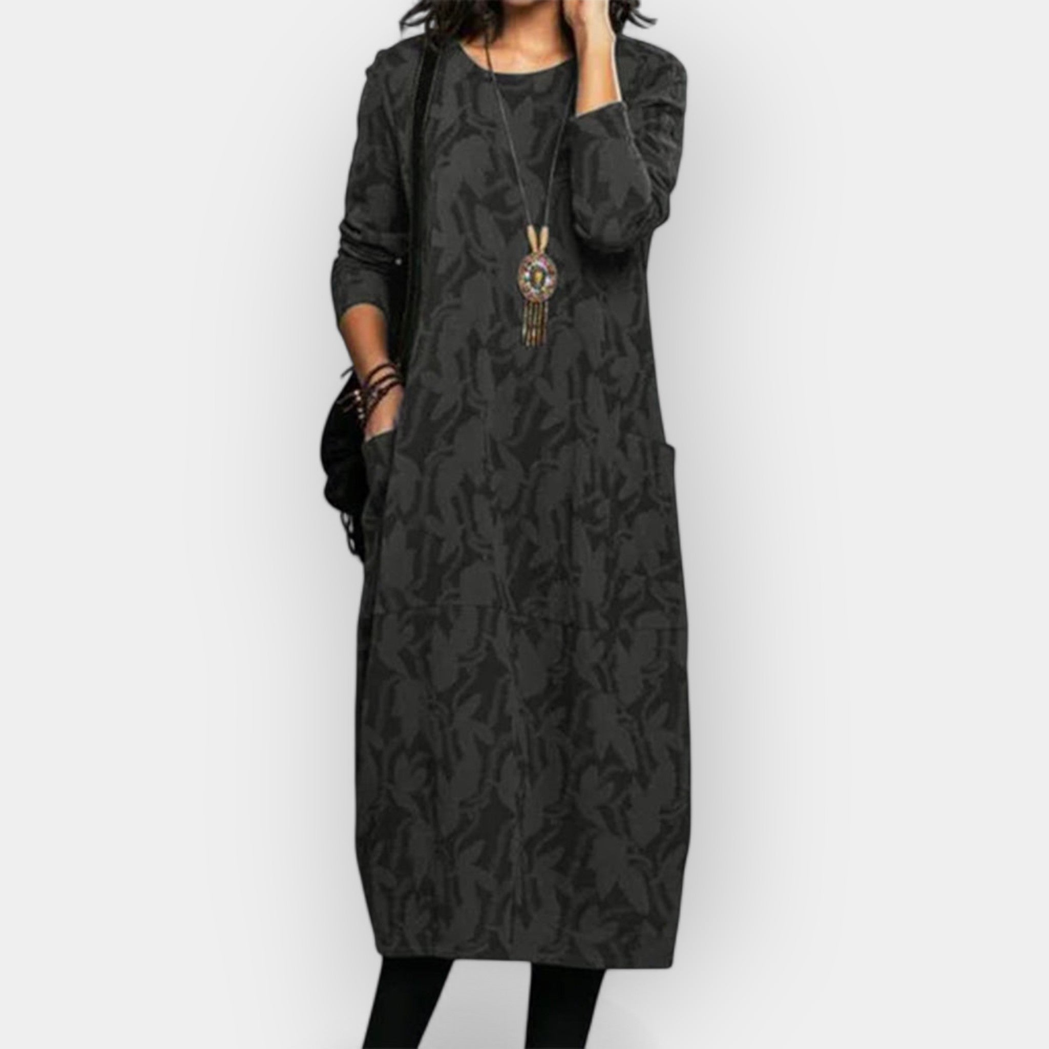 Vestido Suave y Cómodo para Días Frescos