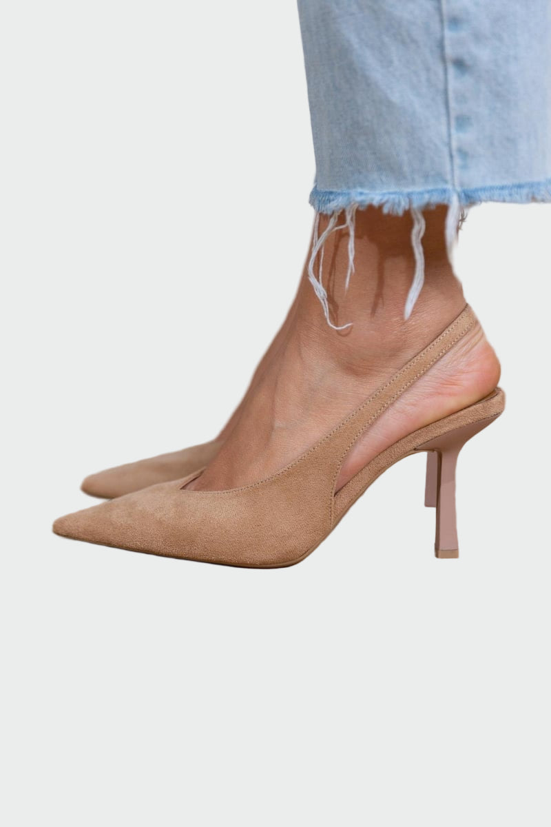 Fabiana | Tacones de aguja con tira trasera